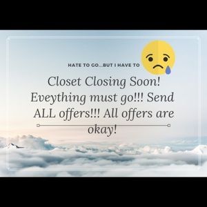 Closing Soon😔. ALL OFFERS ARE WELCOMED!